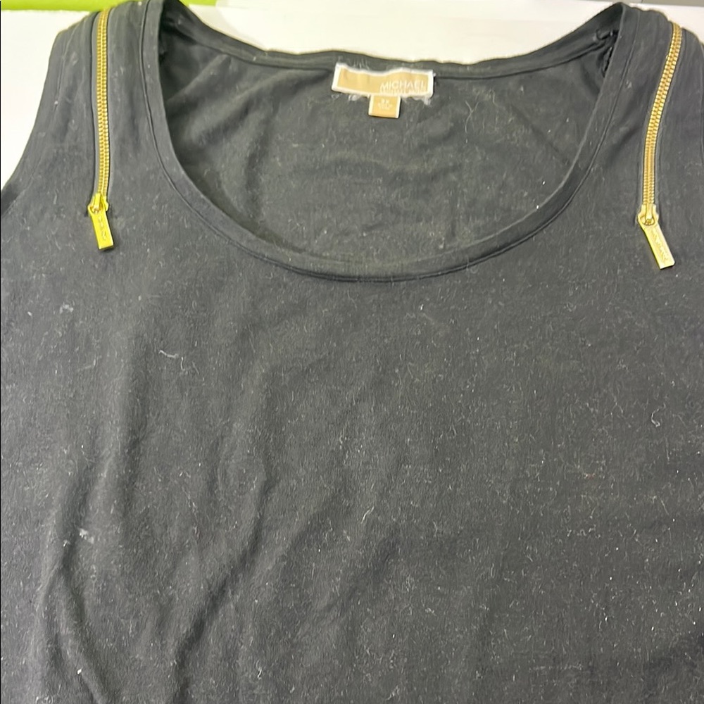 Michael Kors Black Sleeveless Top - Picture 16 of 16